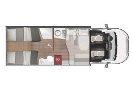 ROLLER TEAM Kronos 288 TL Black Edition · Low Profile Motorhome 