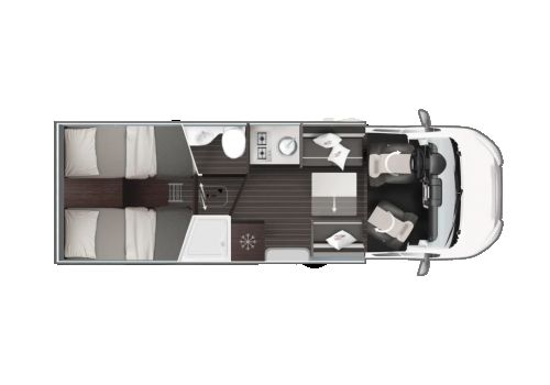 Low Profile Motorhome ROLLER TEAM Zefiro 287 TL Power Edition en Catalog
