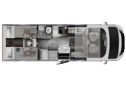 MOBILVETTA K-Yatch Tekno Line 86 · Integral Motorhome 