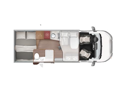 Low Profile Motorhome ROLLER TEAM Kronos 295 TL Black Edition en Catalog