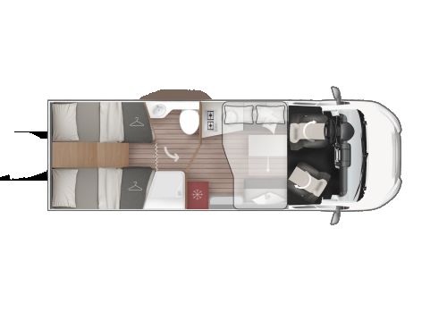 Low Profile Motorhome ROLLER TEAM Kronos 287 TL Black Edition en Catalog