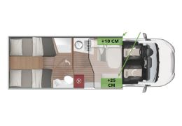 Low Profile Motorhome ROLLER TEAM Kronos 288 TL Spring Edition en Rent