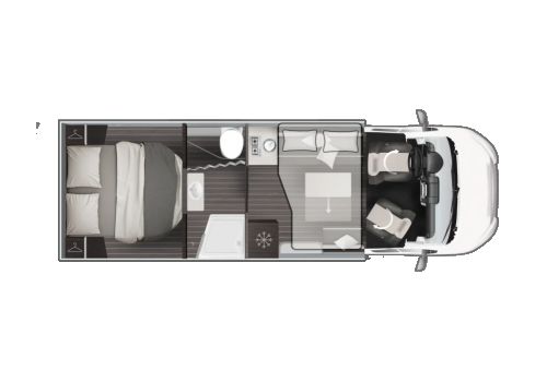 Low Profile Motorhome ROLLER TEAM Zefiro 266 TL en Catalog