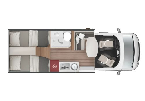 Low Profile Motorhome ROLLER TEAM Kronos 281 TL FIT en Catalog