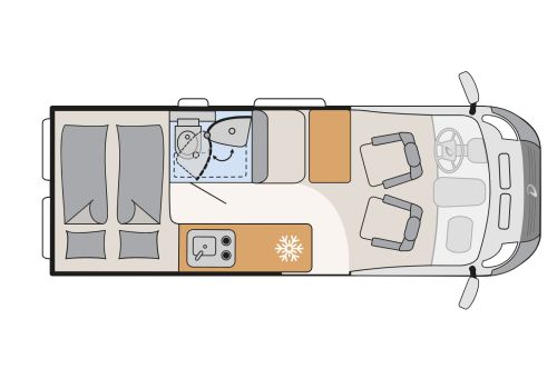 Camper Van DETHLEFFS Globetrail 600 DS Active Plus en Catalog
