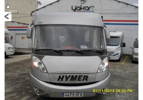 Integral Motorhome HYMER 524 en Sale Occasion