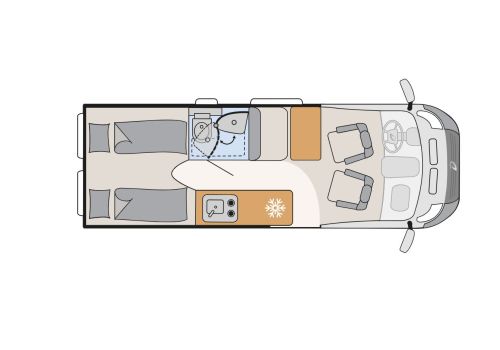 Camper Van DETHLEFFS Globetrail 640 ES Active Plus en Catalog