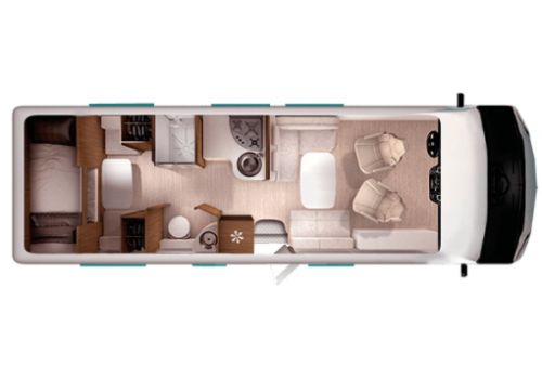 Integral Motorhome ITINEO SB740 modelo 2017 en Sale Occasion