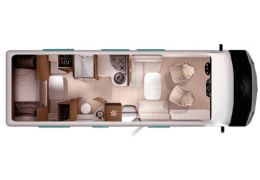Integral Motorhome ITINEO SB740 modelo 2017 en Sale Occasion