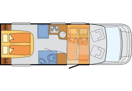 Low Profile Motorhome SUNLIGHT T 69 L en Sale Occasion