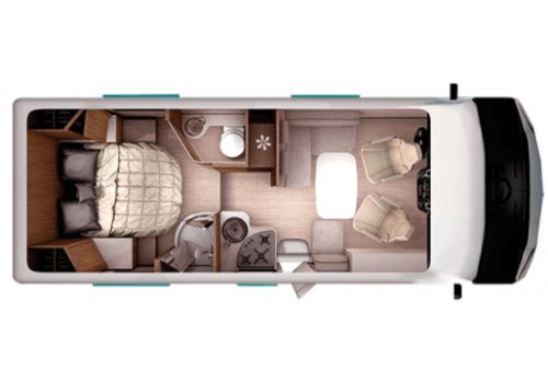 Integral Motorhome ITINEO MB 700 en Sale Occasion