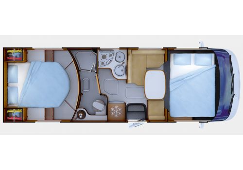 Integral Motorhome RAPIDO i90 D Distinction en Sale Occasion