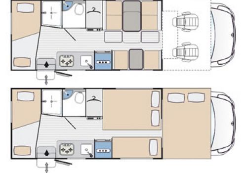 Capuchina Motorhome RIMOR Katamarano 9 en Sale Occasion