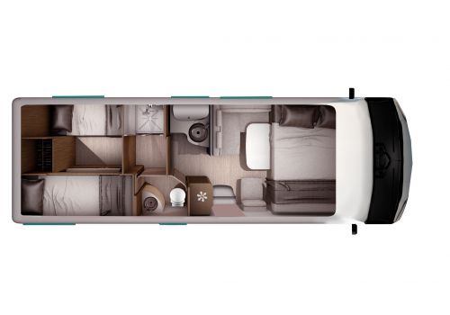 Integral Motorhome ITINEO SLB 700 modelo 2018 en Sale Occasion