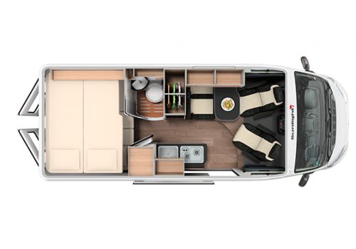 Camper Van SUNLIGHT Cliff 601 en Sale Occasion