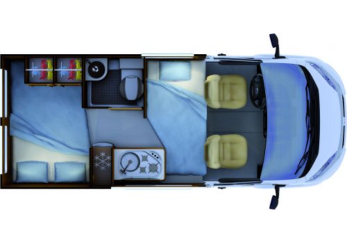 Camper Van RAPIDO Van V43 Modelo 2018 en Sale Occasion