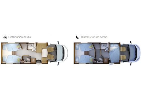 Low Profile Motorhome RAPIDO 666F Modelo 2018 en Sale Occasion