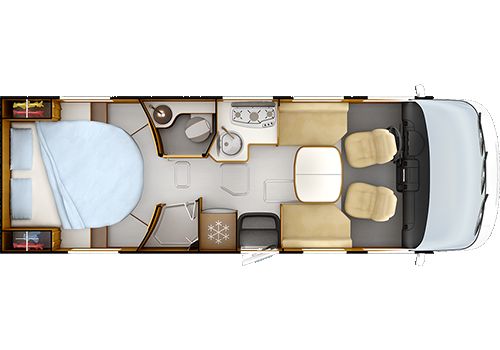 Integral Motorhome RAPIDO 8096dF PREMIUM edition en Sale Occasion