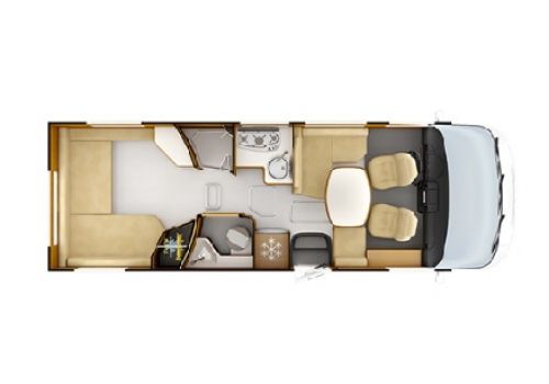 Integral Motorhome RAPIDO 8094 dF modelo 2020 en Sale Occasion