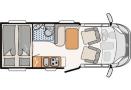 Low Profile Motorhome DETHLEFFS Globebus T1 modelo 2019 en Sale Occasion