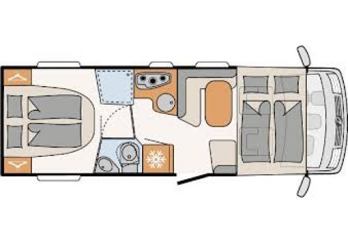 Integral Motorhome DETHLEFFS Magic Edition I 3 DBM modelo 2019 en Sale Occasion