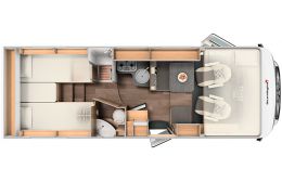 Integral Motorhome SUNLIGHT I 68 modelo 2019 in Sale Occasion