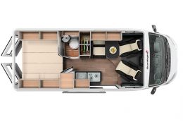 Camper Van SUNLIGHT Cliff 600 modelo 2018 en Sale Occasion