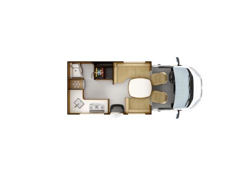 Low Profile Motorhome RAPIDO 604F Modelo 2018 en Sale Occasion