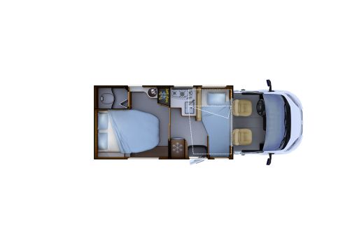 Low Profile Motorhome RAPIDO 650F Modelo 2019 en Sale Occasion