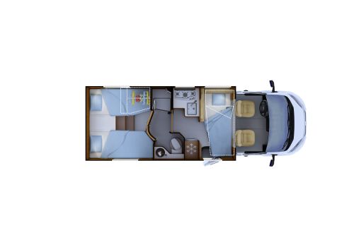 Low Profile Motorhome RAPIDO 655F Modelo 2018 en Sale Occasion
