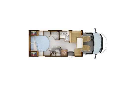 Low Profile Motorhome RAPIDO 680F Modelo 2018 en Sale Occasion