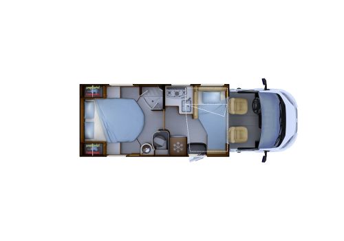 Low Profile Motorhome RAPIDO 680F Modelo 2018 en Sale Occasion