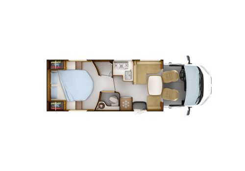 Low Profile Motorhome RAPIDO 690F Modelo 2018 en Sale Occasion