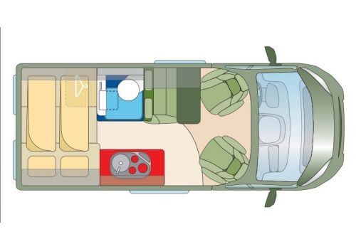 Camper Van ROADCAR R540 modelo 2018 en Sale Occasion