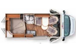 Camper Van MALIBU 540 DB low bed en Sale Occasion