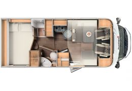 Low Profile Motorhome SUNLIGHT T 65 en Sale Occasion