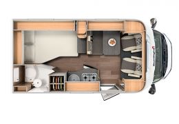 Low Profile Motorhome SUNLIGHT T 58 en Sale Occasion