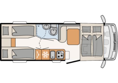 Integral Motorhome DETHLEFFS Globebus I 6 modelo 2020 en Sale Occasion