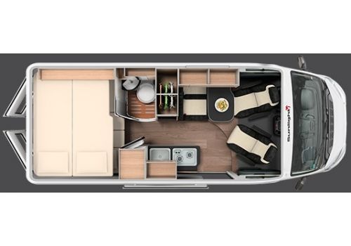 Camper Van SUNLIGHT Cliff 601 en Sale Occasion