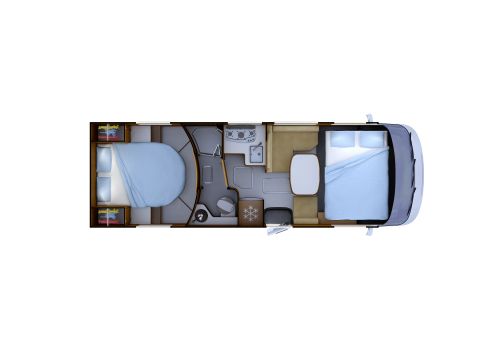 Integral Motorhome RAPIDO 8090dF Modelo 2018 en Sale Occasion