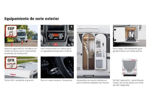 Integral Motorhome DETHLEFFS Globebus I-11 modelo 2016 en Sale Occasion