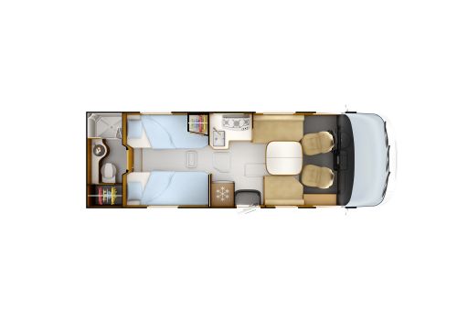 Integral Motorhome RAPIDO 8065dF Modelo 2018 en Sale Occasion