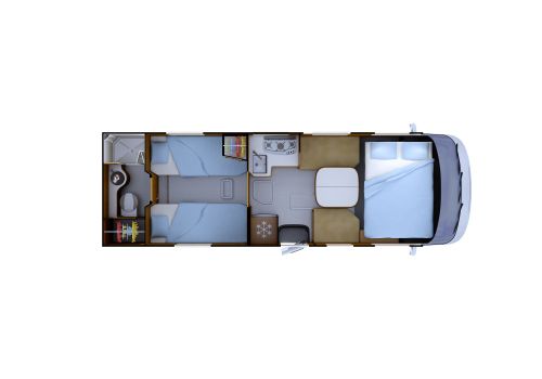 Integral Motorhome RAPIDO 8065dF Modelo 2018 en Sale Occasion