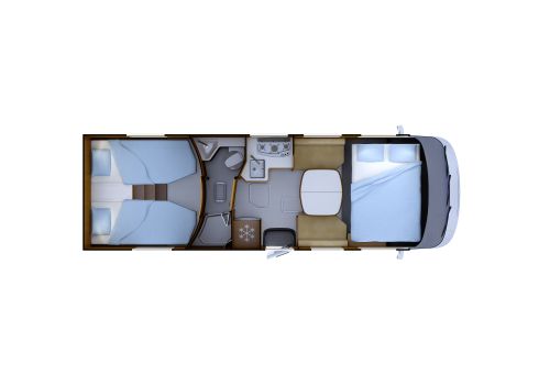 Integral Motorhome RAPIDO I-66 serie Distinction Modelo 2018 en Sale Occasion