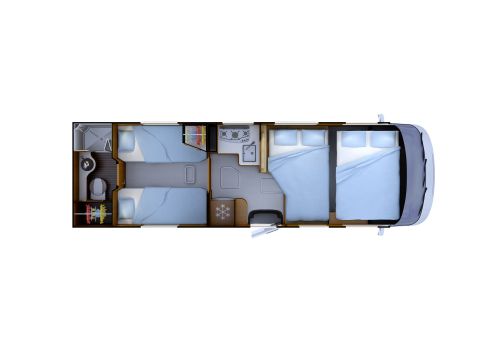Integral Motorhome RAPIDO I-165 Modelo 2018 en Sale Occasion