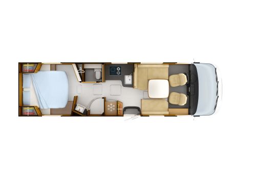 Integral Motorhome RAPIDO Distinction I 1090 en Sale Occasion