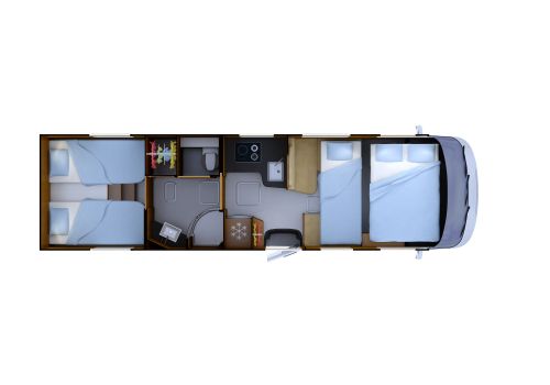 Integral Motorhome RAPIDO Distinction I 1066 en Sale Occasion