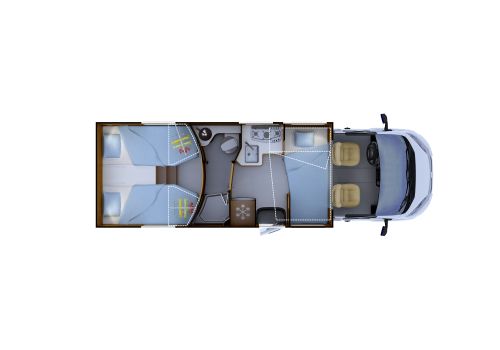 Low Profile Motorhome RAPIDO 666F Modelo 2018 en Sale Occasion
