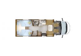 Low Profile Motorhome RAPIDO 666F Modelo 2018 en Sale Occasion