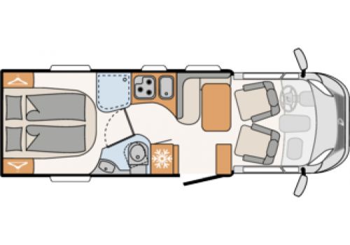 Integral Motorhome DETHLEFFS Globebus I 7 Modelo 2018 en Sale Occasion